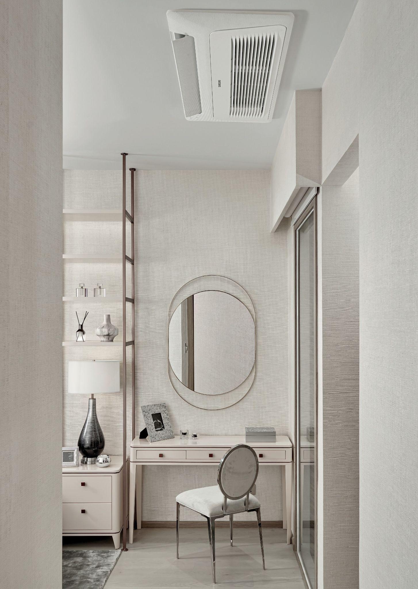 Samsung nâng tầm sống với điều hoà không khí tiết kiệm đến 55% điện năng- Ảnh 2. Điều hòa Cassette WindFree™ 1 hướng tối ưu chiều cao trần