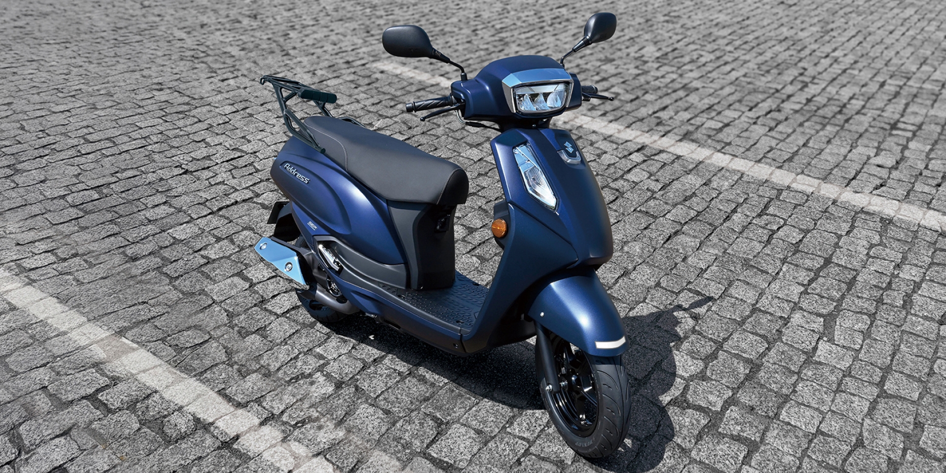 Suzuki Address 125 2026 thiết kế đèn LED hiện đại Đèn pha LED và dải đèn định vị chữ U