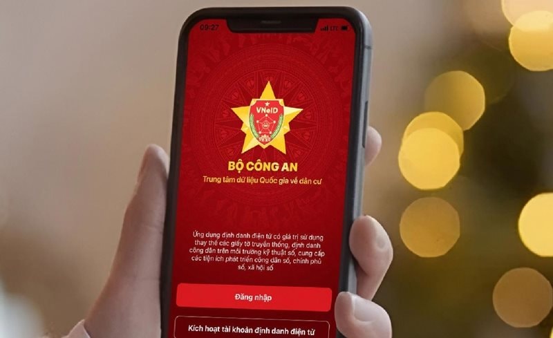 Ảnh minh họa ứng dụng VNeID