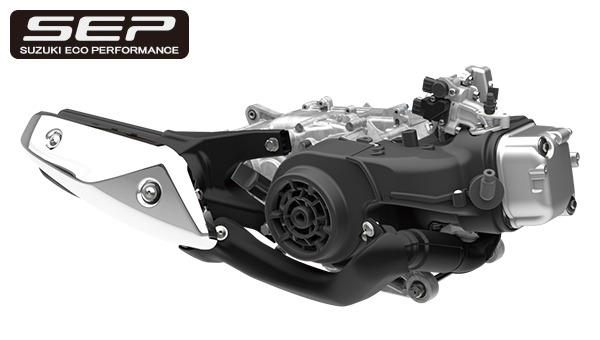 Tiện ích chứa đồ trên Suzuki Address 125 2026 Khoang chứa đồ rộng rãi và cổng sạc USB