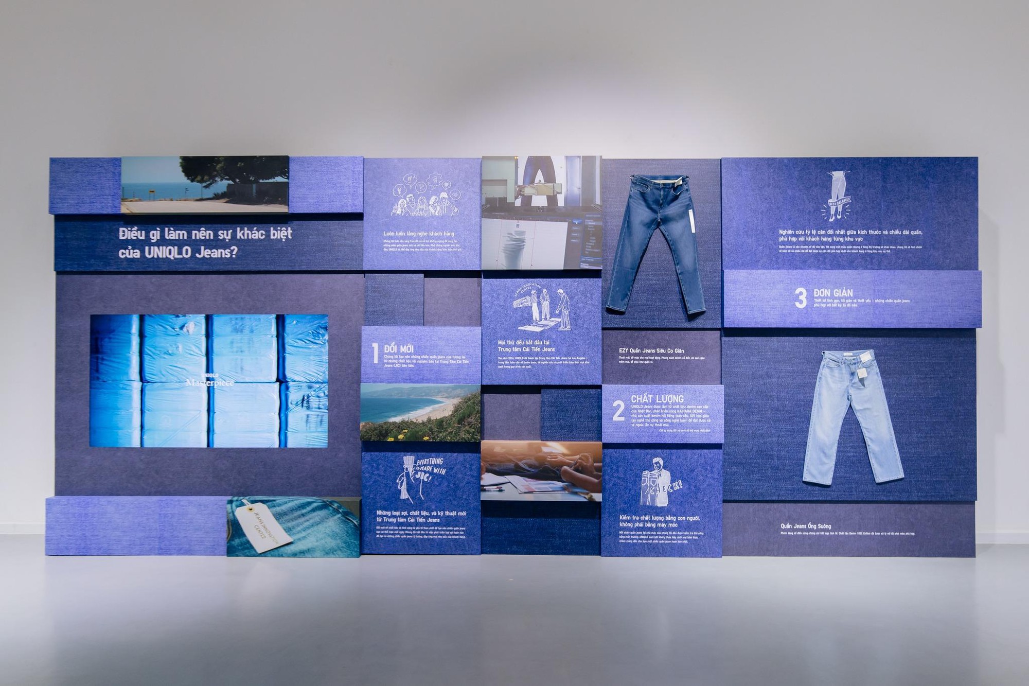 Trải nghiệm khác biệt từ jeans công nghệ cao Quần jeans công nghệ cao với quy trình sản xuất bền vững