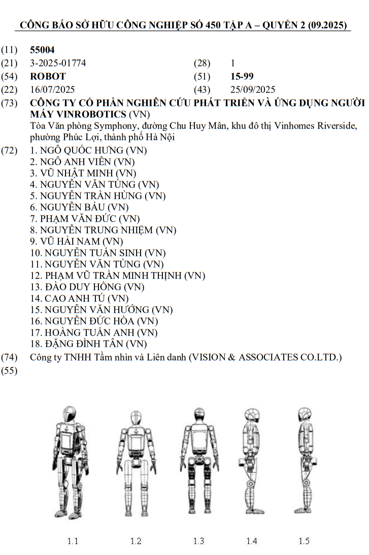 Việt Nam bắt đầu góp mặt trên bản đồ công nghiệp robot thế giới Robot made in Vietnam