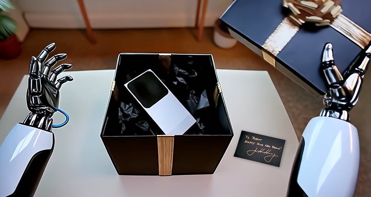 Robot hình người sử dụng AI