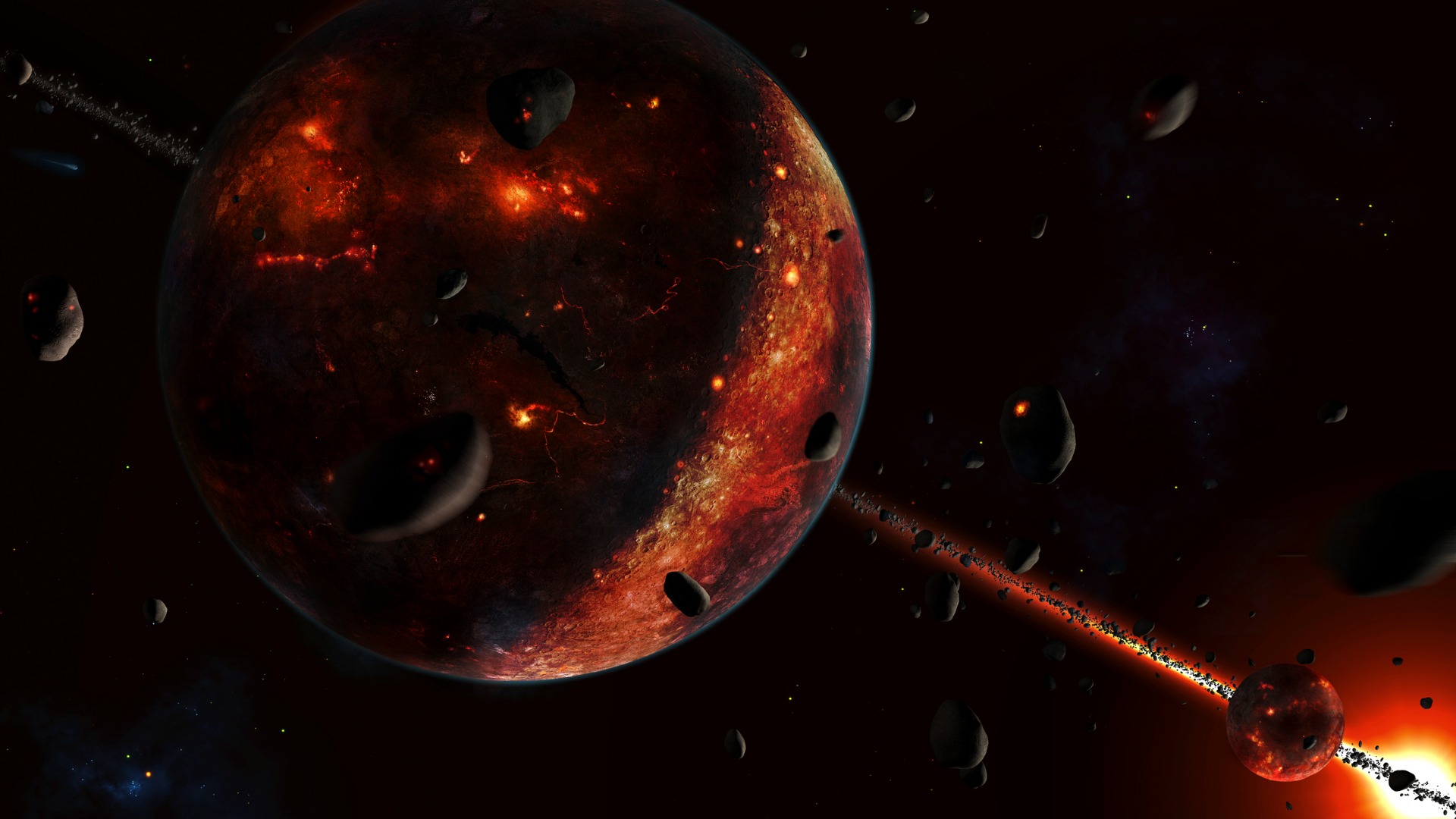 Mô phỏng vụ va chạm giữa Trái Đất sơ khai và Theia