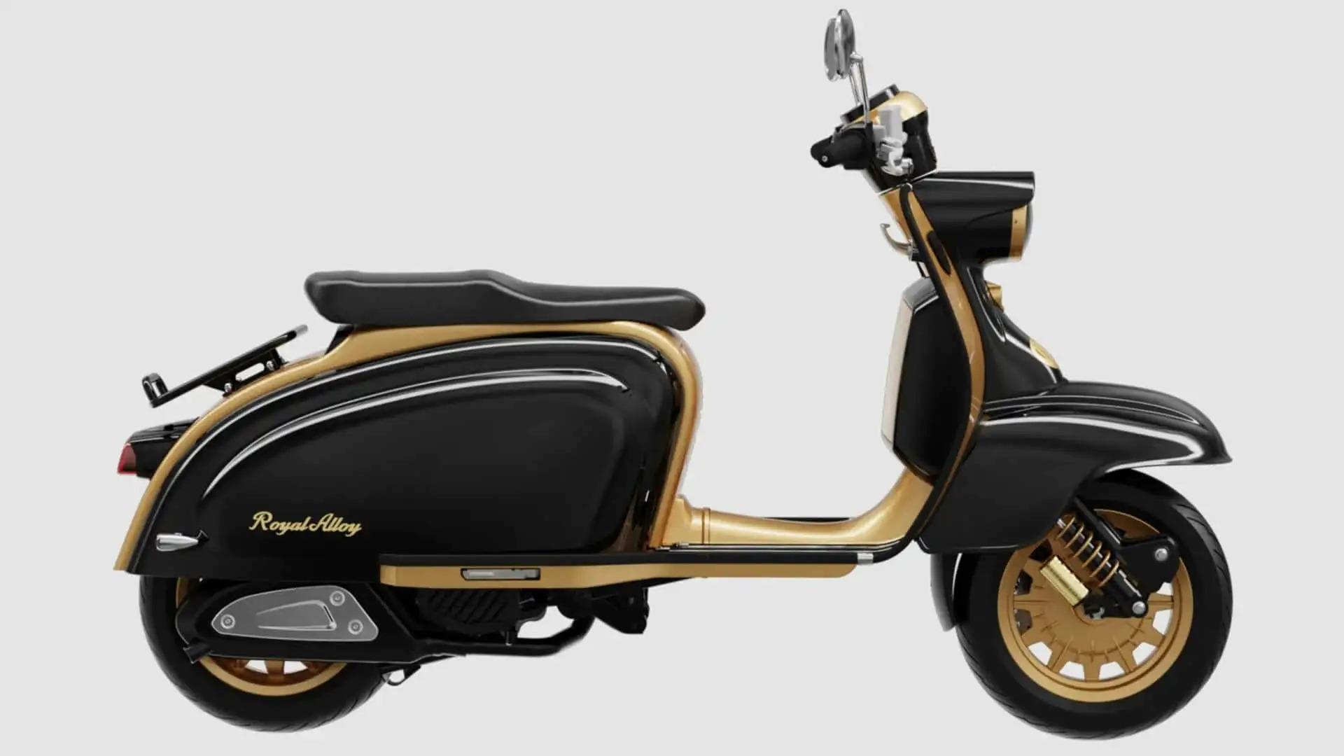 Mẫu xe tay ga Royal Alloy JPS 350: Cổ điển đến từng tấm thép, hiện đại đến từng chi tiết!- Ảnh 1. Thiết kế cổ điển của mẫu xe JPS 350