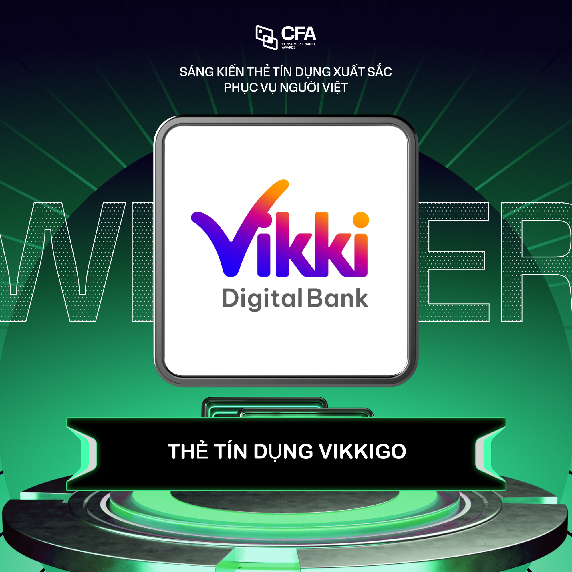 Thẻ VikkiGO chiến thắng Sáng kiến thẻ tín dụng xuất sắc phục vụ người Việt tại Better Choice Awards 2025- Ảnh 1. Thẻ VikkiGO chiến thắng giải thưởng