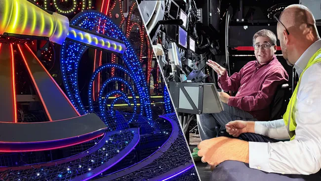 Hệ thống ánh sáng LED trên các xe diễu hành Xe diễu hành với ánh sáng rực rỡ