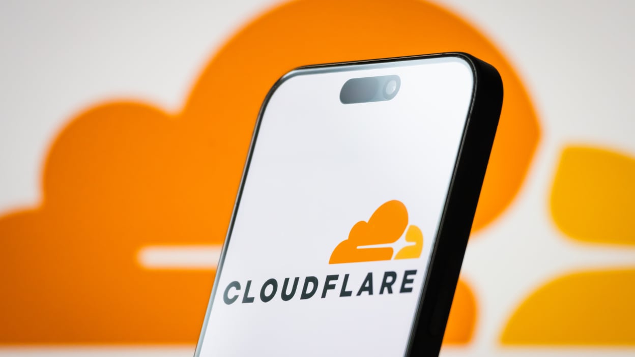 Biểu tượng đám mây màu cam của Cloudflare Biểu tượng đám mây màu cam của Cloudflare