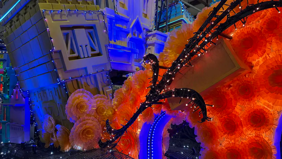 Quy mô lớn của các đoàn xe diễu hành hiện đại Xe Moana khổng lồ tại Disney World